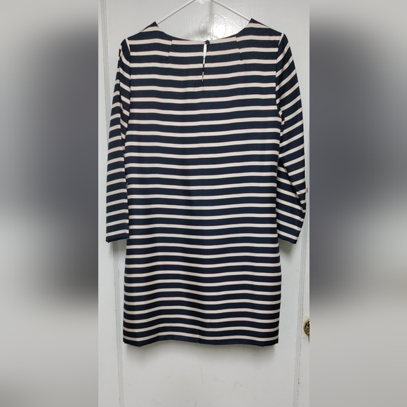 J. Crew Striped Satin Mini Dress - Picture 2 of 3